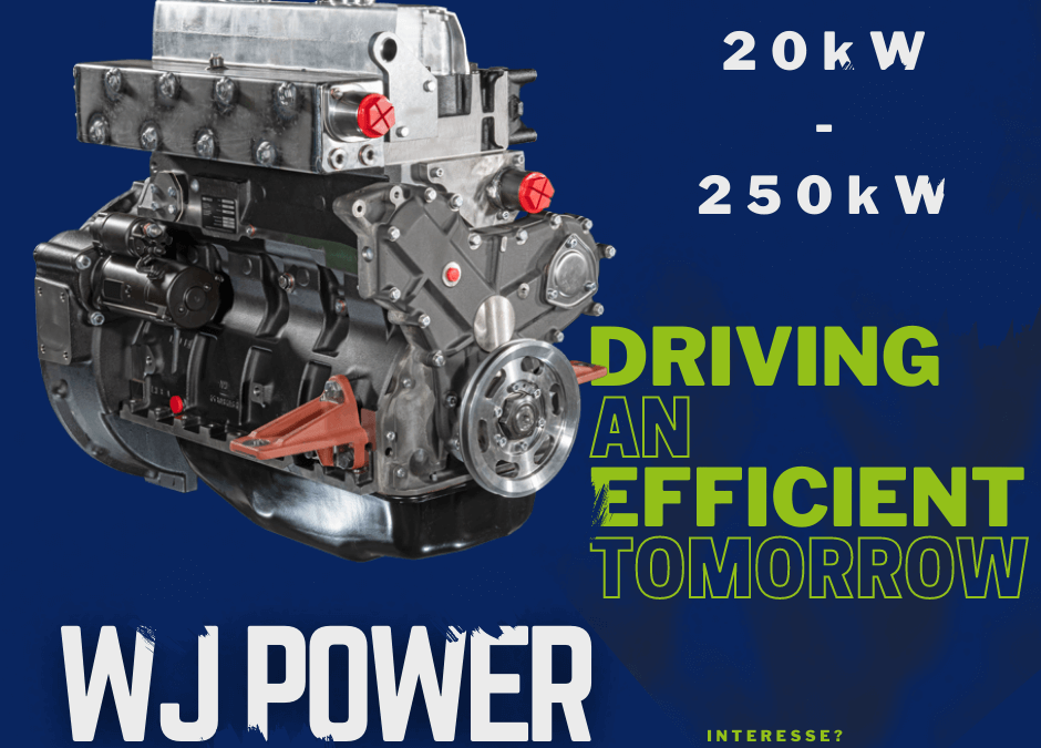 Powerful gas engines from WJ POWER